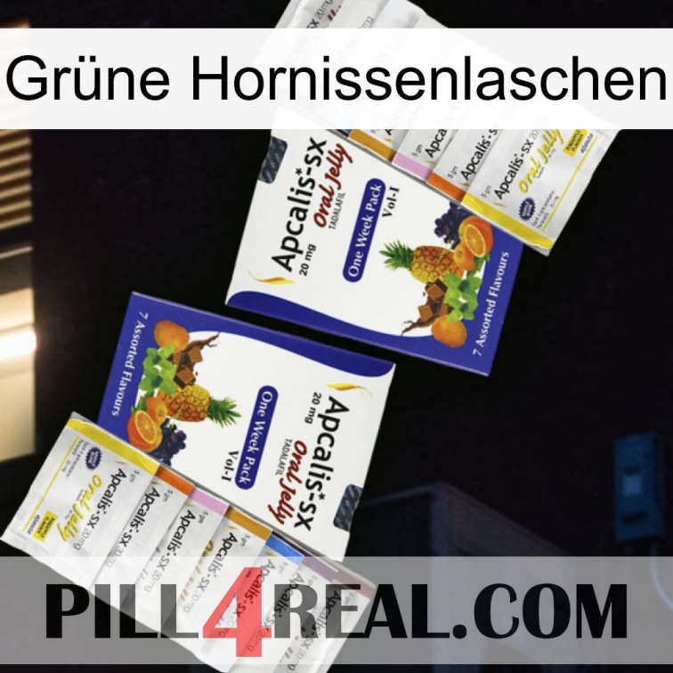 Grüne Hornissenlaschen 12